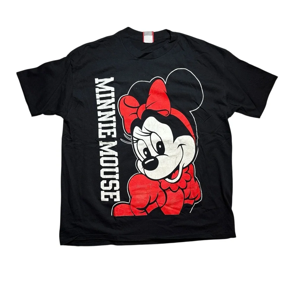 Vintage Disney‎ Minnie Mouse All Around Print Single Stitch Shirt Adult XXXXL